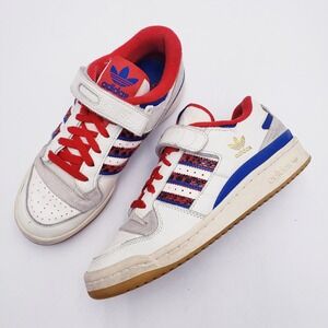 Adidas Forum Low Off White Scarlett Collegiate Royal‎ Stripes Sneaker Men's 6.5